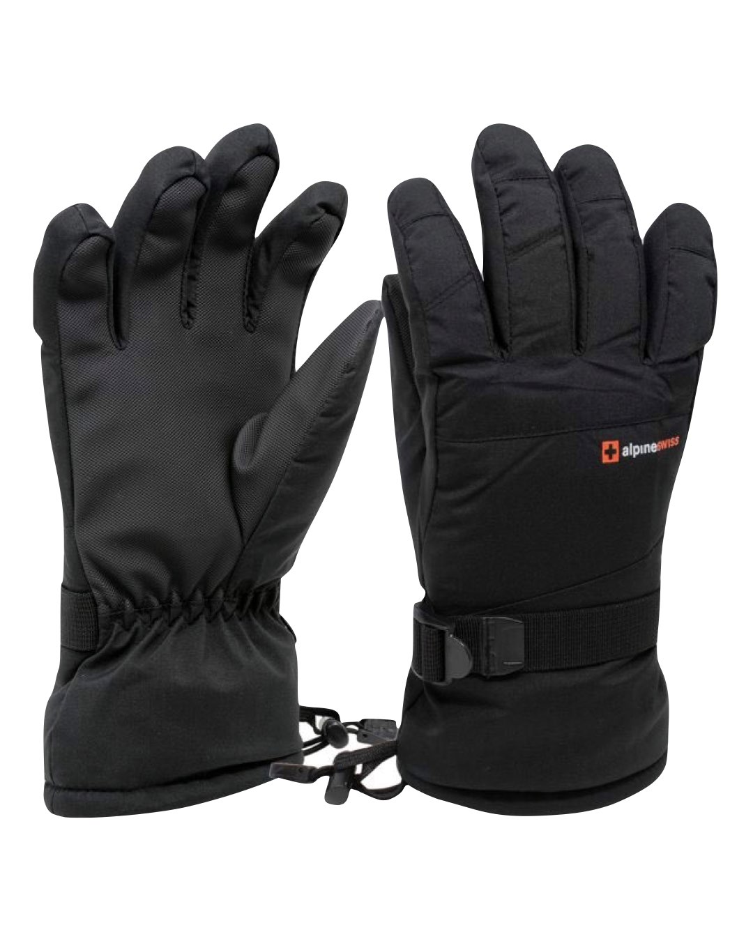 Lined Waterproof Brown Ski Glove