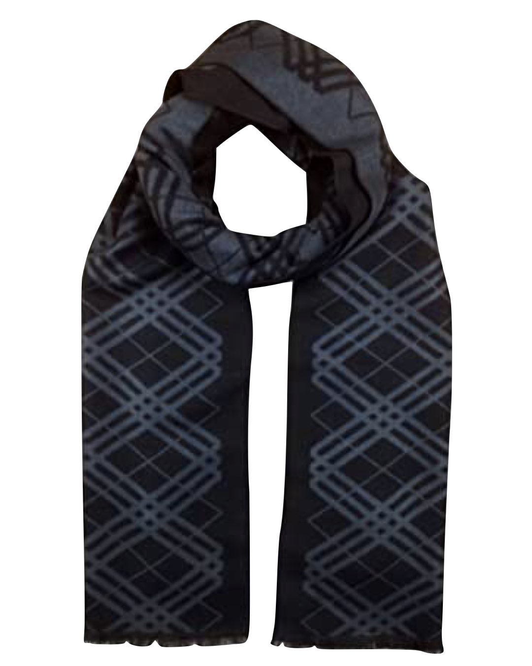 Blue Nero Luxurious Winter Scarf